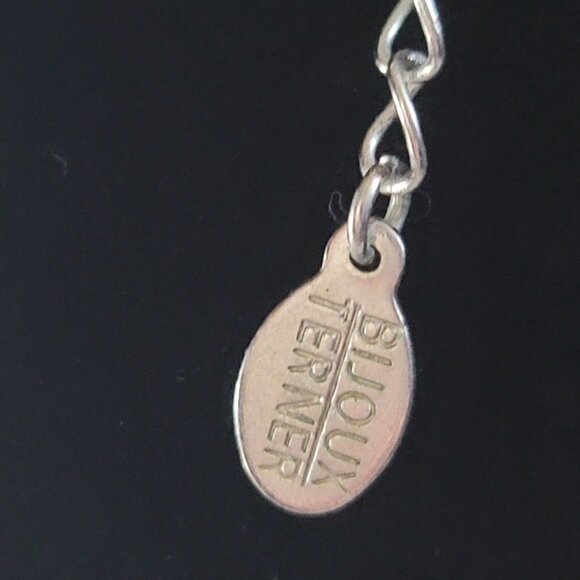Bijoux Terner necklace silver Heart‎ Dangle15  Inch Chain - Picture 11 of 13